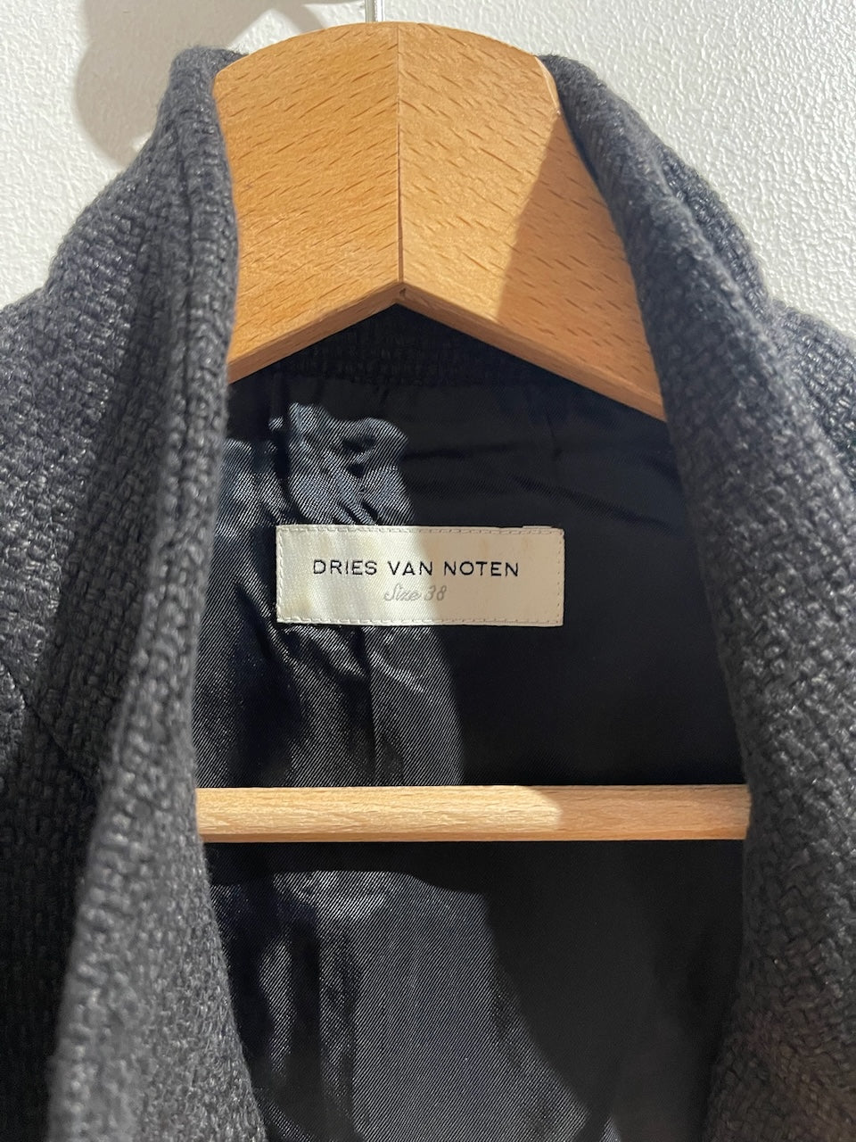 Veste Dries Van Noten noire T.38