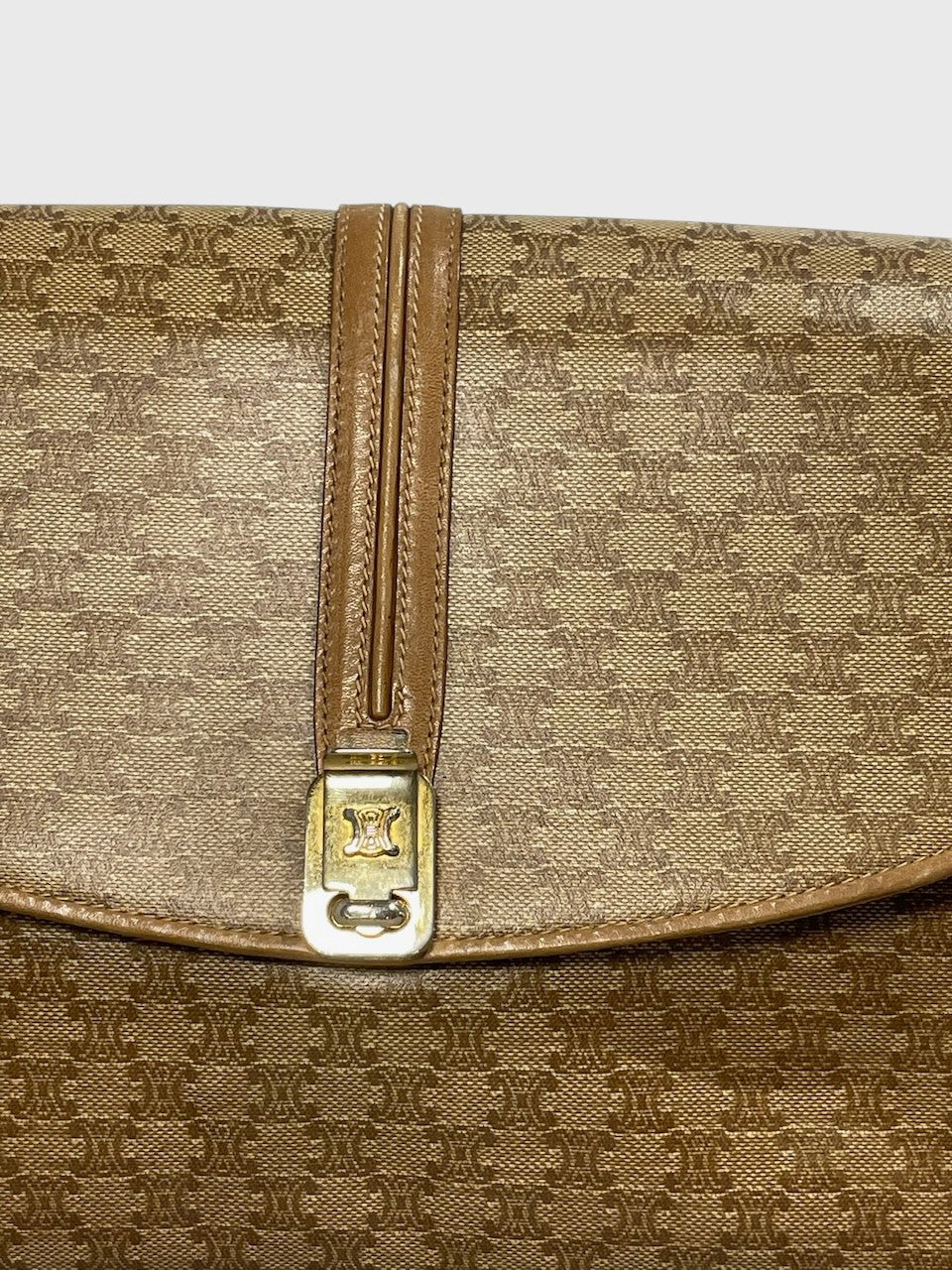 Sac Celine Macadam beige