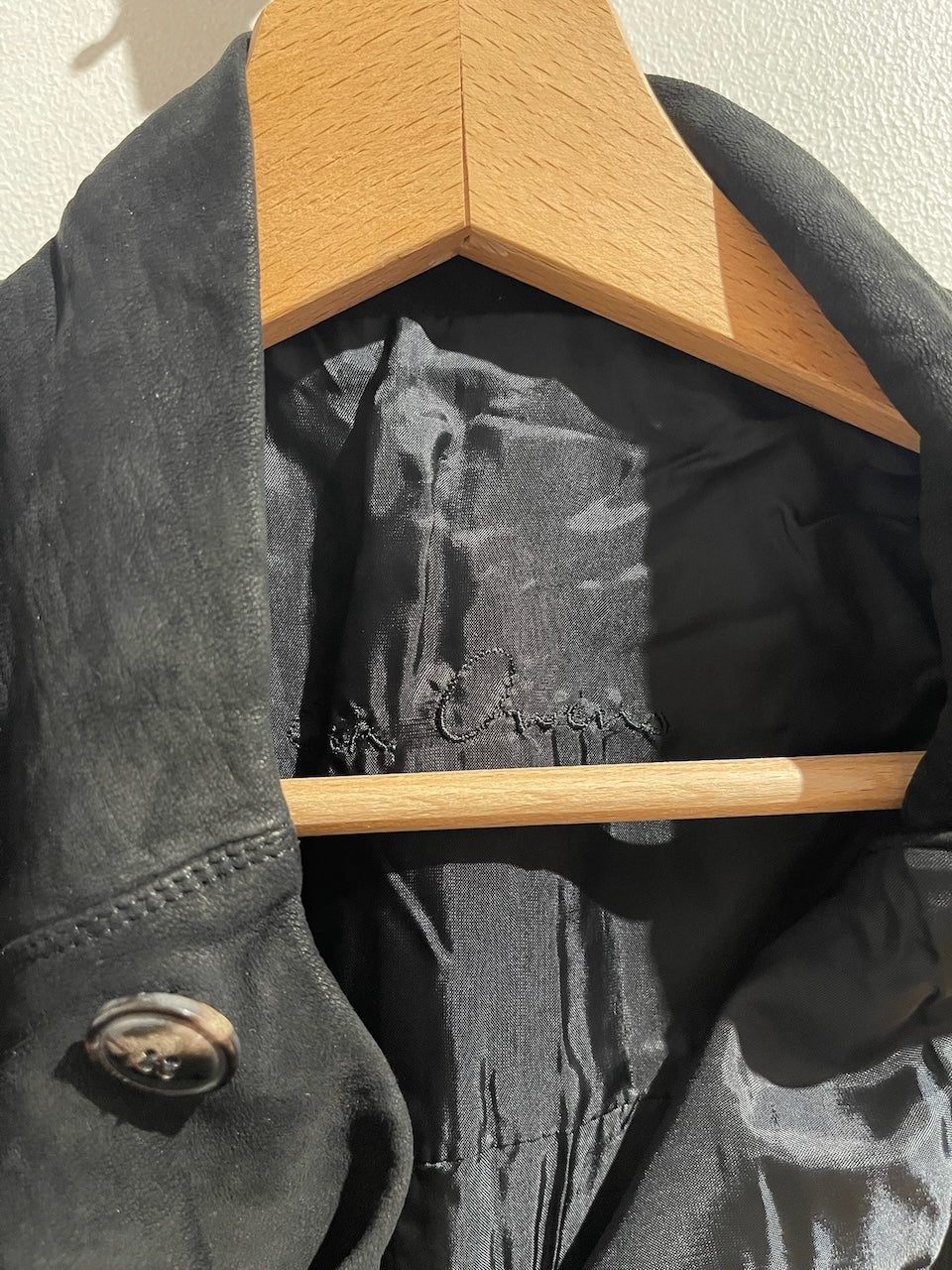 Veste Rick Owens noire T.M