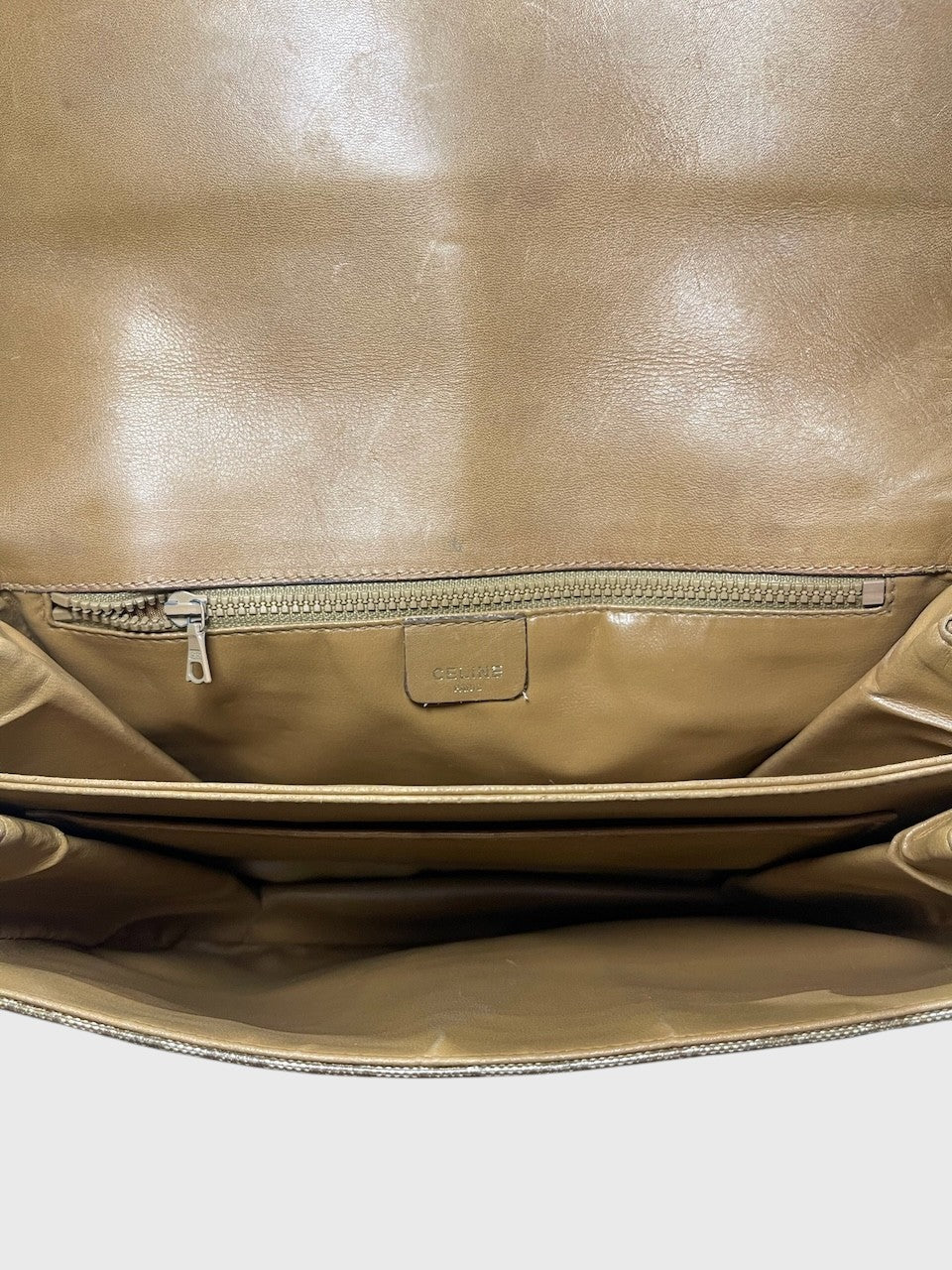 Sac Celine Macadam beige