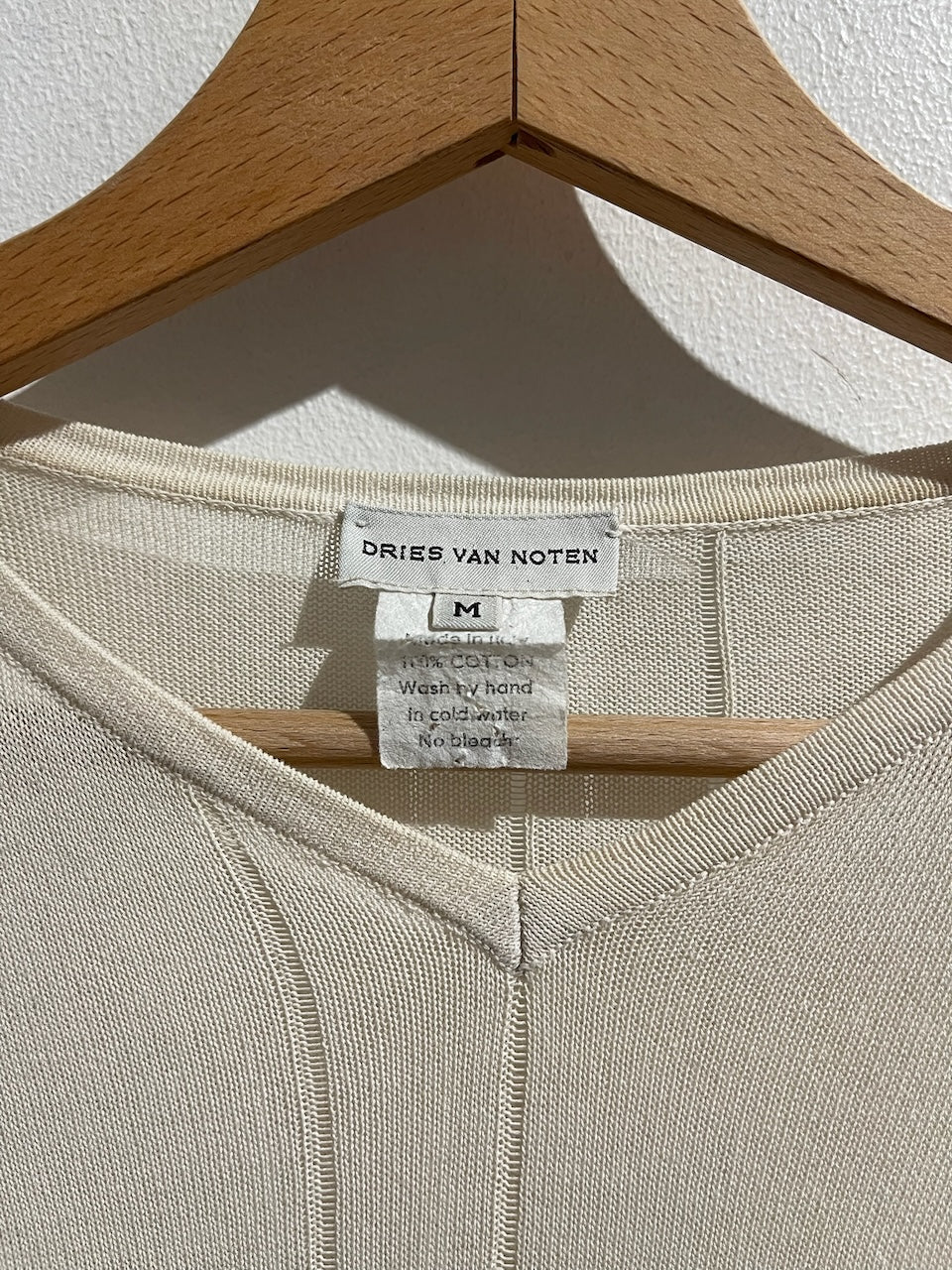 Pull Dries Van Noten beige T.M