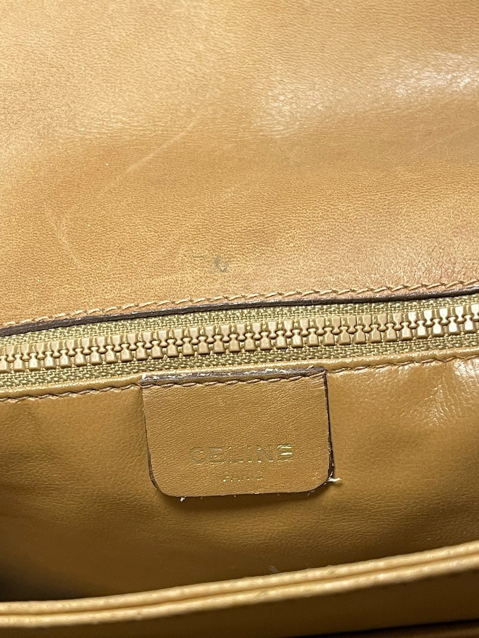 Sac Celine Macadam beige
