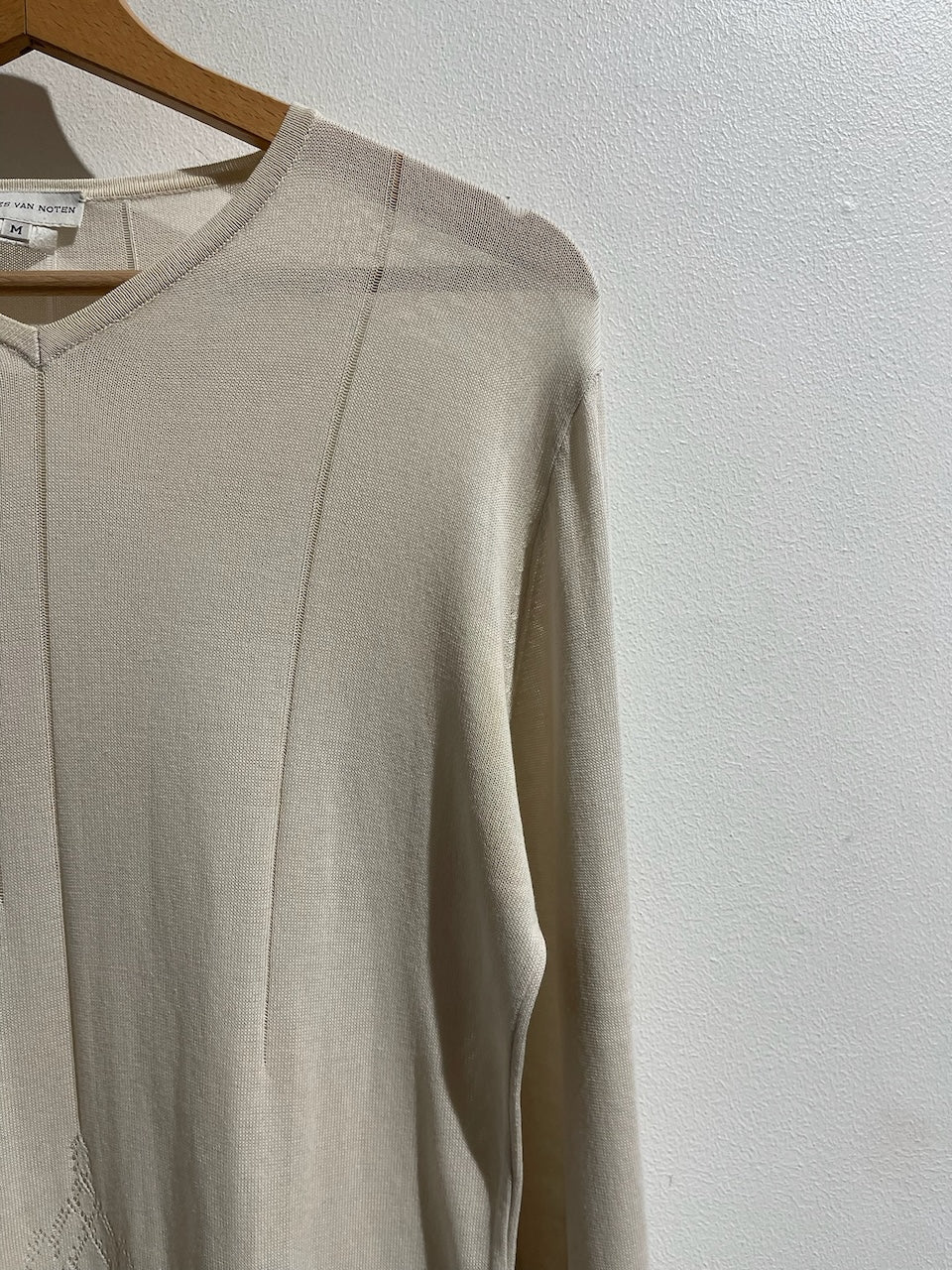 Pull Dries Van Noten beige T.M