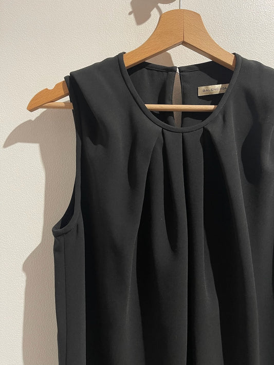 Top Balenciaga noir T.40