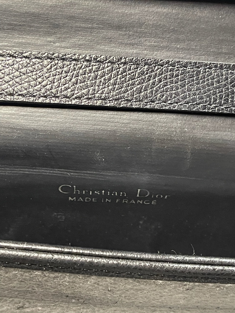 Sac Dior vintage noir