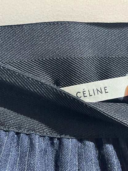 Pantalon Celine rayé bleu T.38
