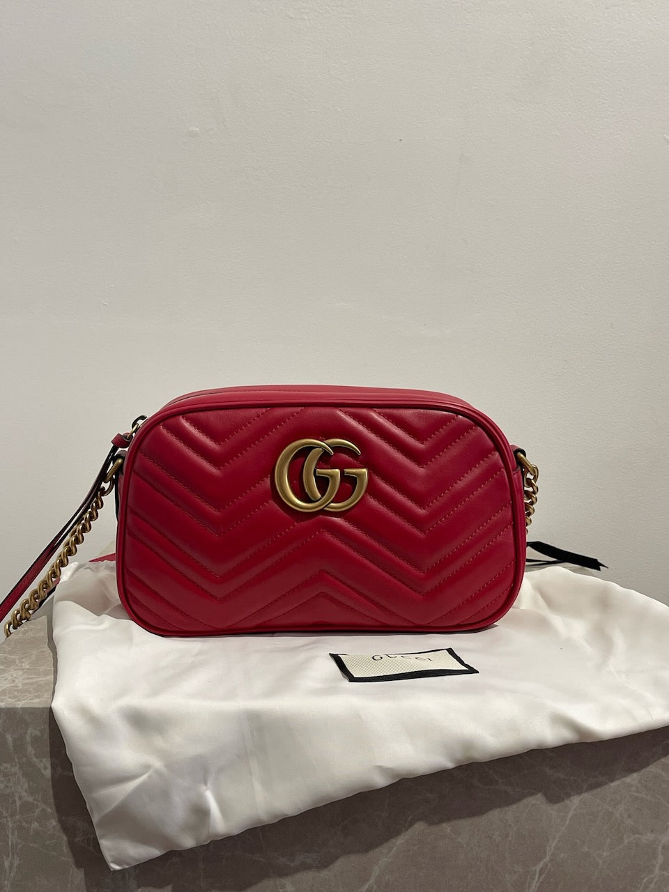 Sac Gucci Marmont rouge NEUF