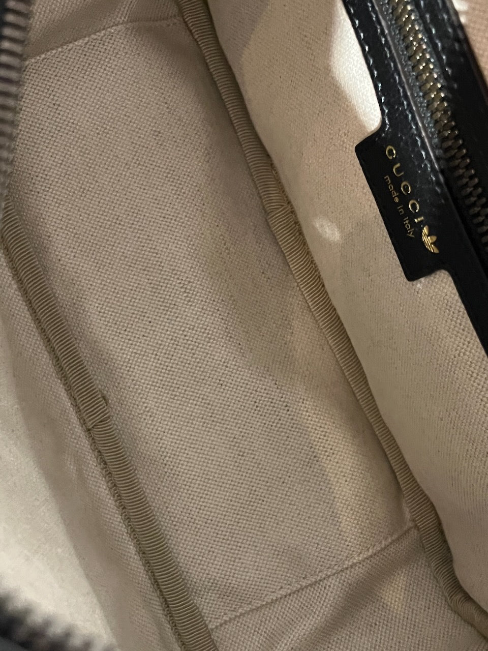 Sac Gucci x Adidas Bleu