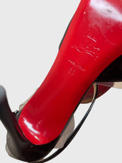 Sandales Christian Louboutin noires T.39