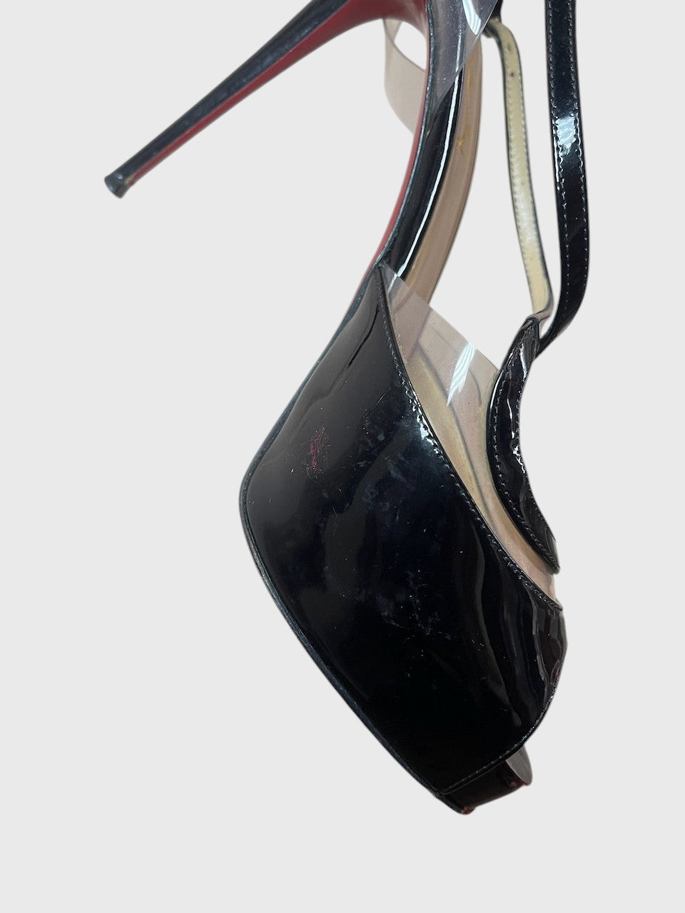 Sandales Christian Louboutin noires T.39