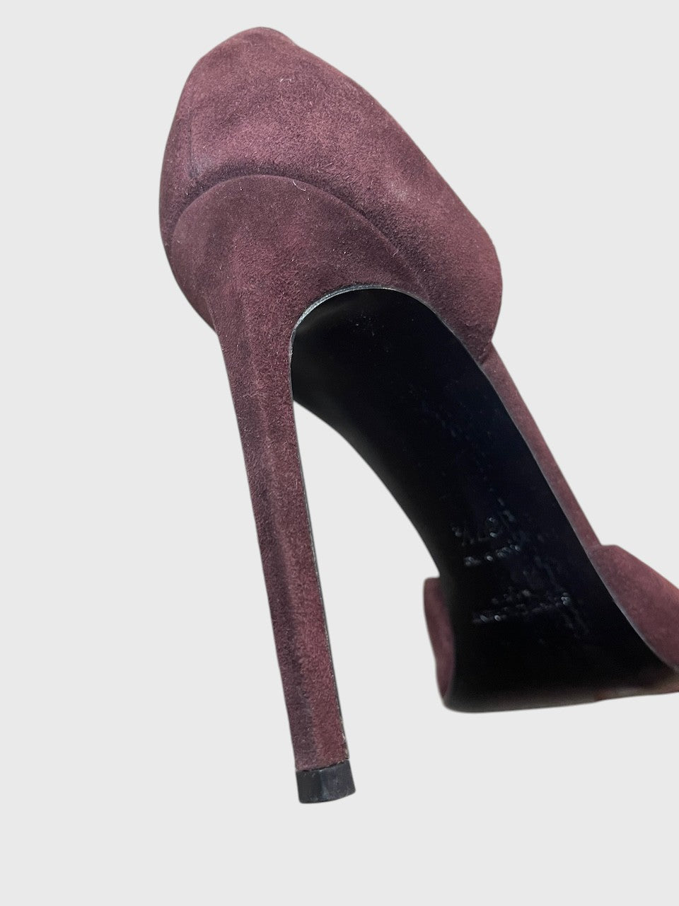 Escarpins Saint Laurent bordeaux T.37,5