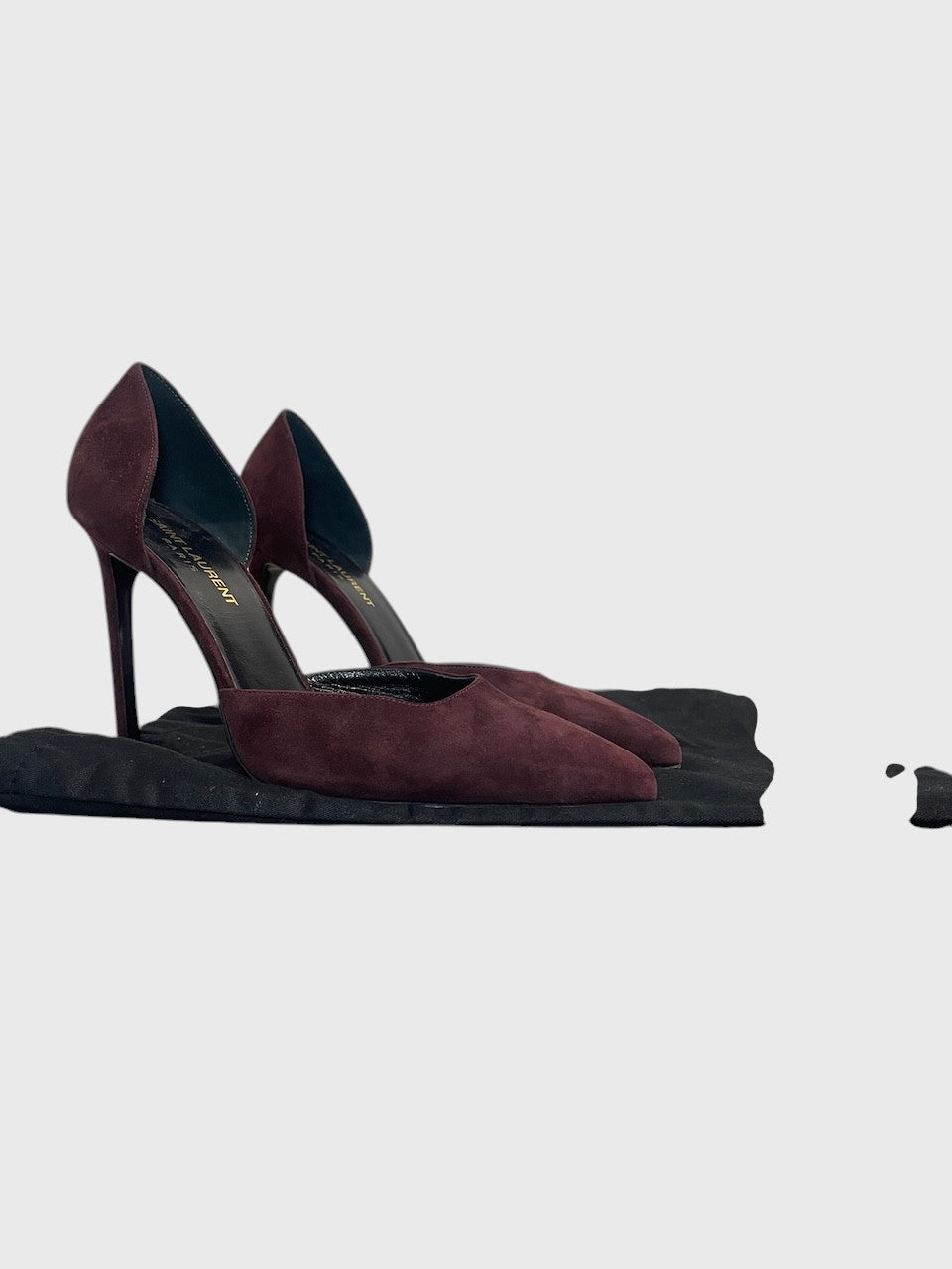 Escarpins Saint Laurent bordeaux T.37,5