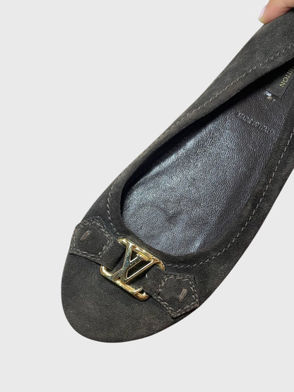 Ballerines Louis Vuitton marron T.38