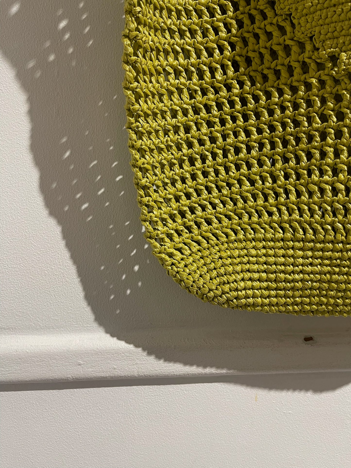 Sac Prada raffia vert