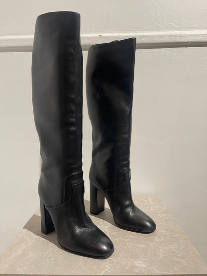 Bottes Bottega Veneta noires T.37