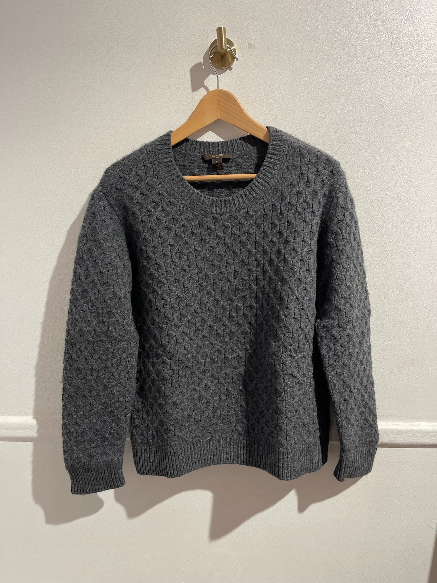 Pull Louis Vuitton gris T.S