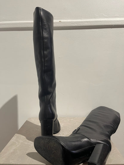 Bottes Bottega Veneta noires T.37