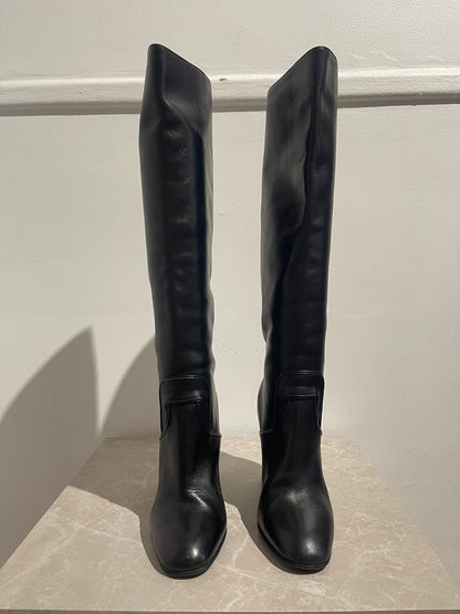 Bottes Bottega Veneta noires T.37