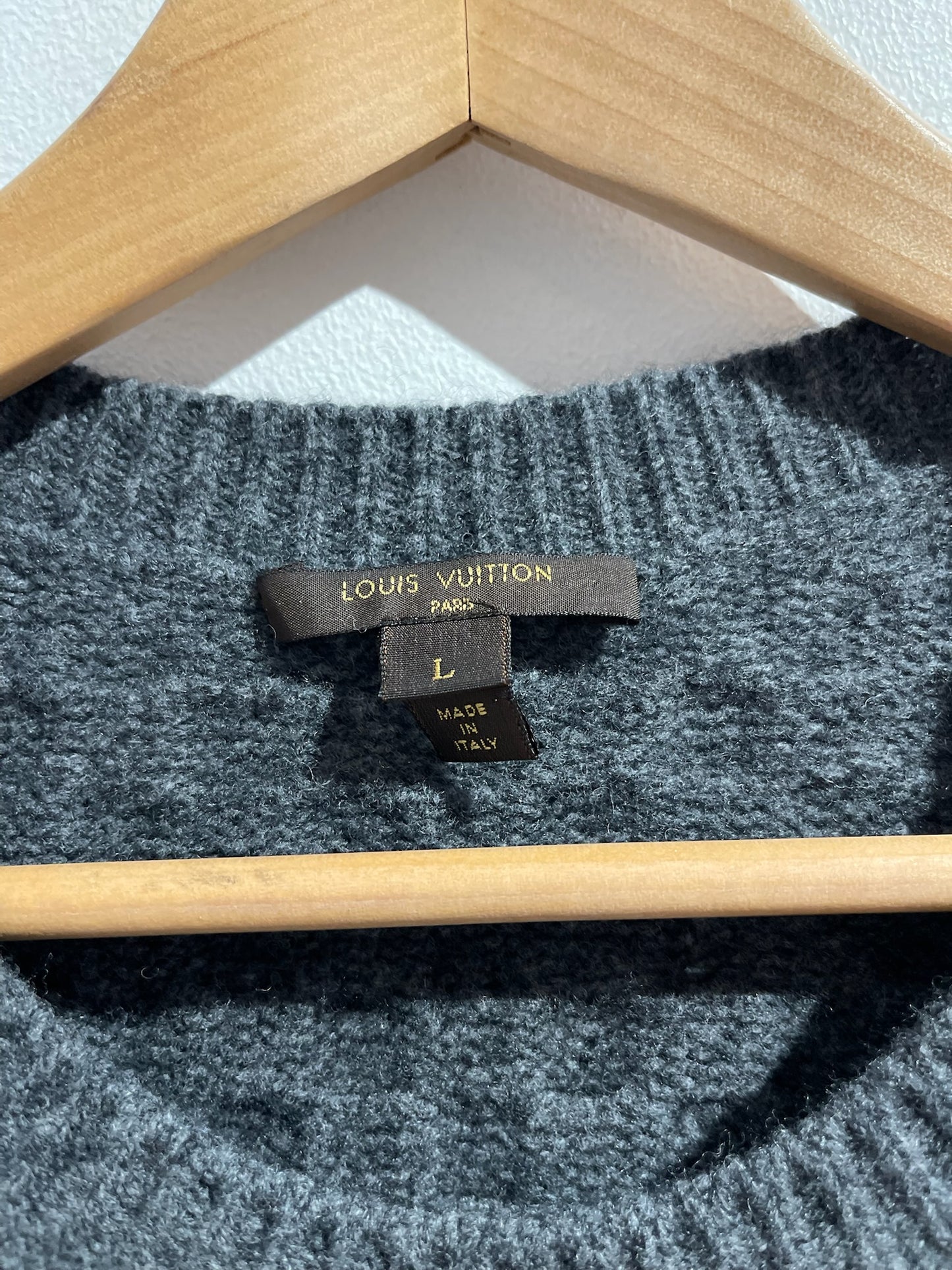 Pull Louis Vuitton gris T.S