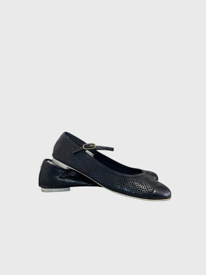 Ballerines Chanel noires T.39