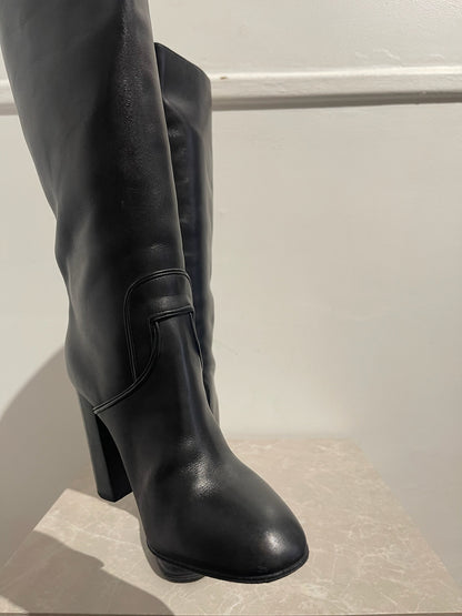 Bottes Bottega Veneta noires T.37