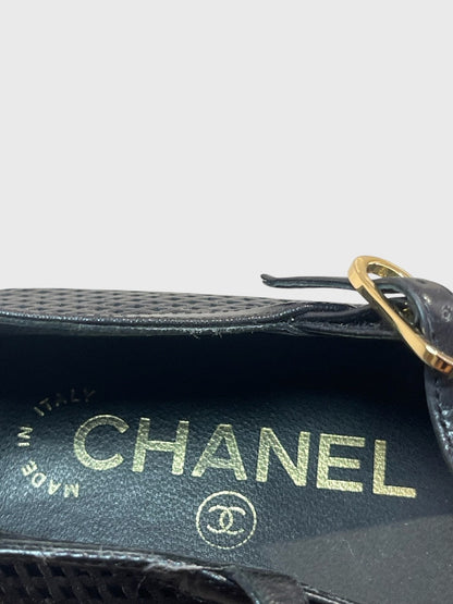 Ballerines Chanel noires T.39
