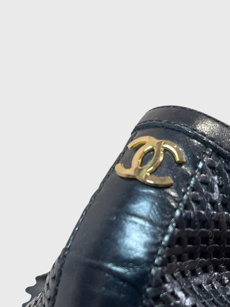 Ballerines Chanel noires T.39