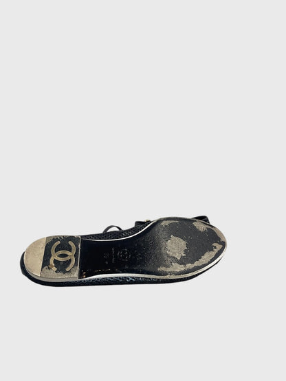 Ballerines Chanel noires T.39