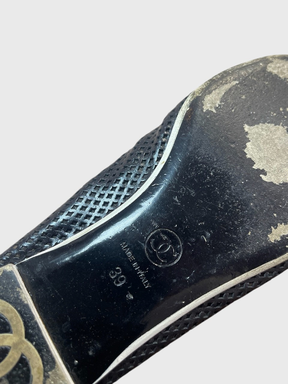 Ballerines Chanel noires T.39