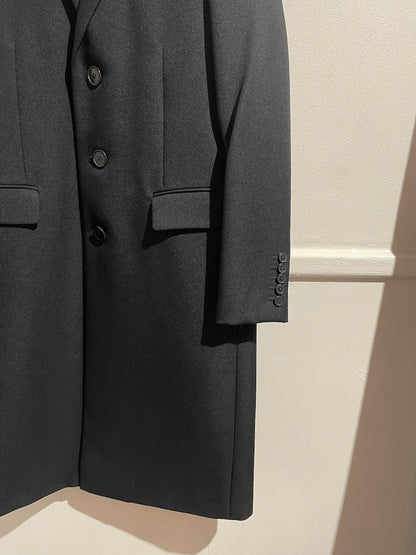 Manteau Saint Laurent noir T.38
