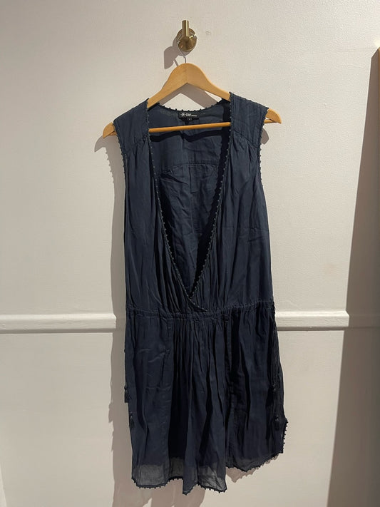 Robe Isabel Marant bleu nuit T.1