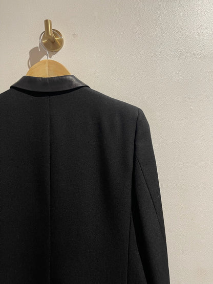 Manteau Saint Laurent noir T.38