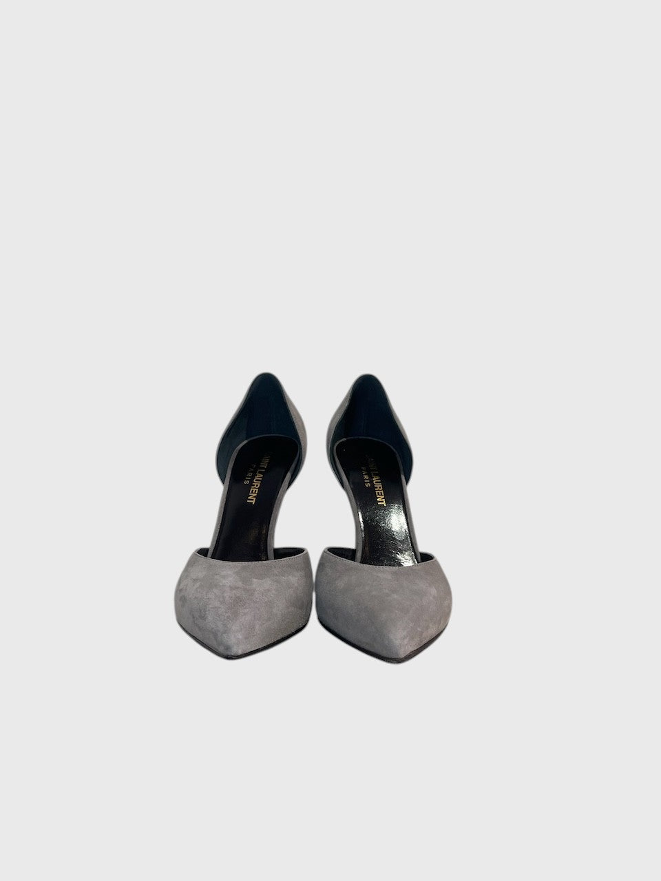 Escarpins Saint Laurent gris T.36,5