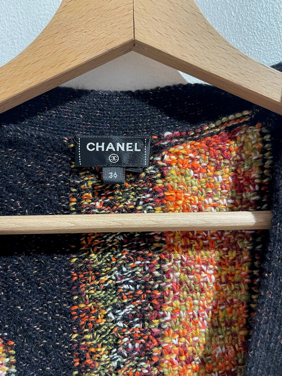 Gilet Chanel orange T.36