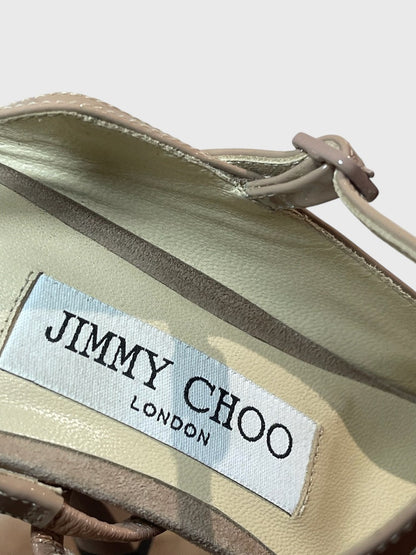 Escarpins Jimmy Choo beiges T.37