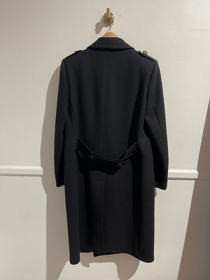 Manteau Saint Laurent noir T.40