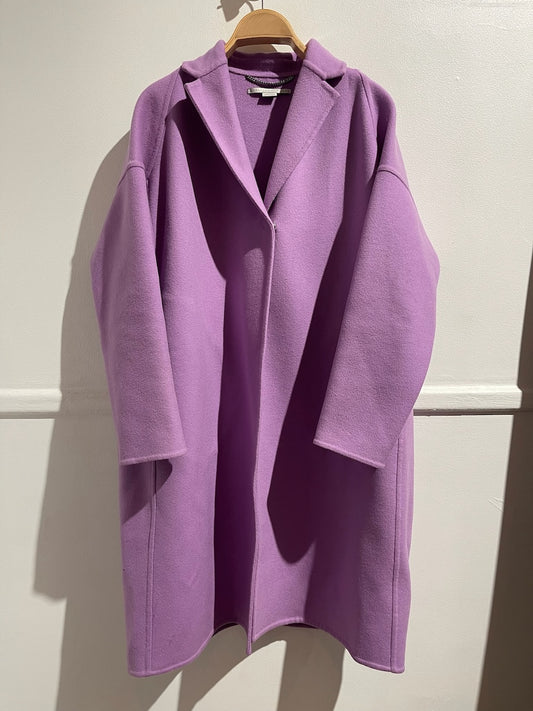 Manteau Stella McCartney violet T.34