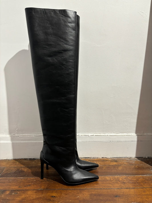 Bottes Courrèges noires T.41 NEUVES