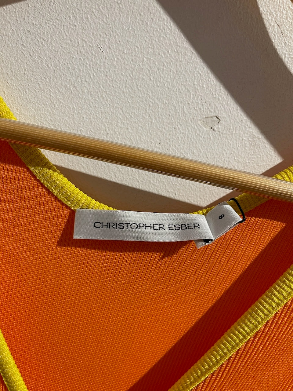 Robe Christopher Esber orange T.38