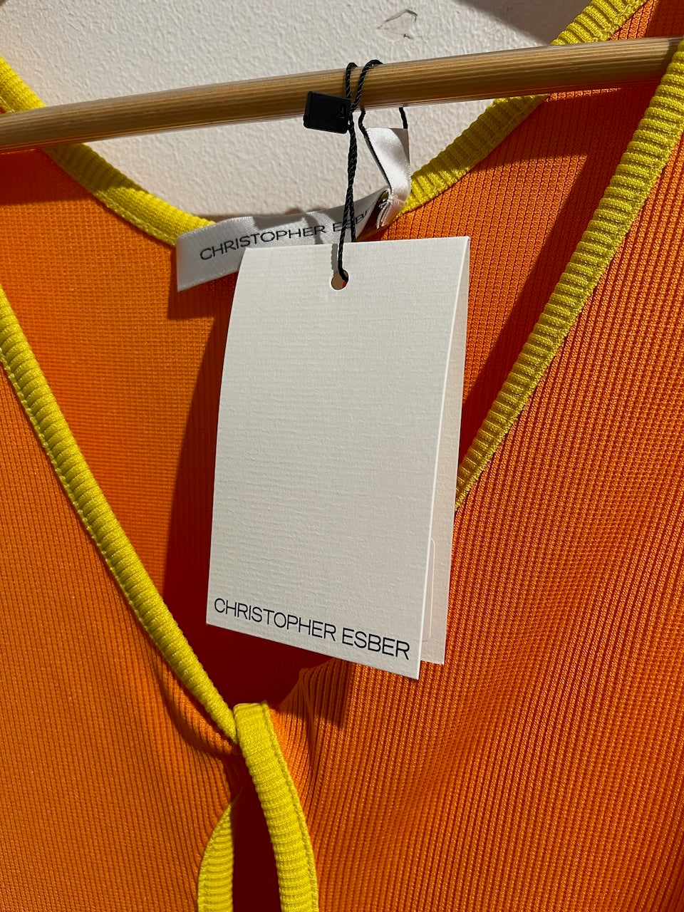 Robe Christopher Esber orange T.38