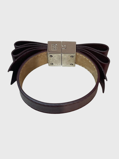 Bracelet Balenciaga bordeaux T.M