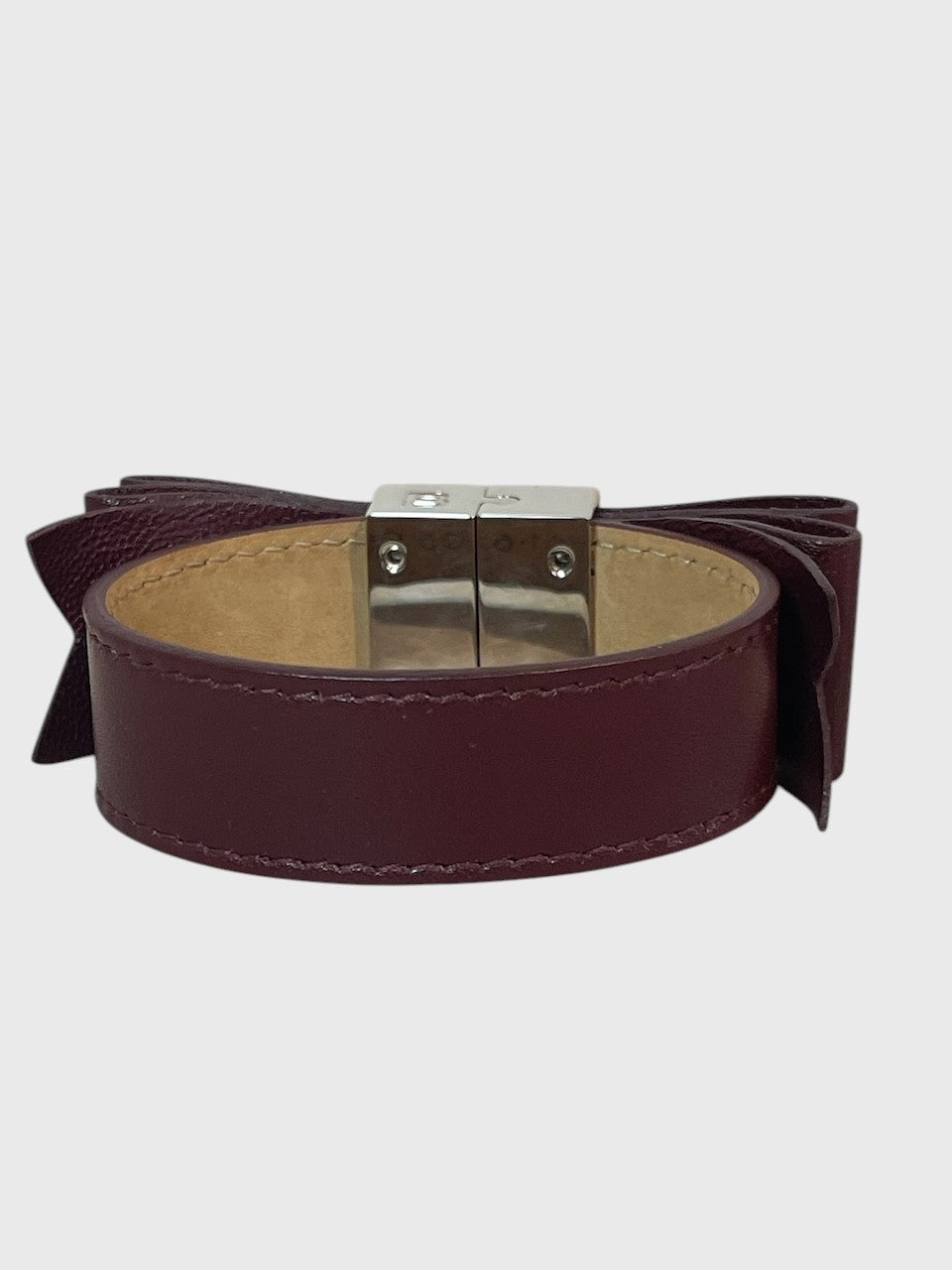Bracelet Balenciaga bordeaux T.M