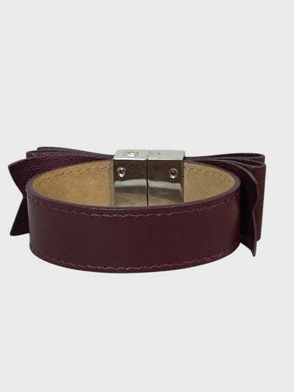 Bracelet Balenciaga bordeaux T.M