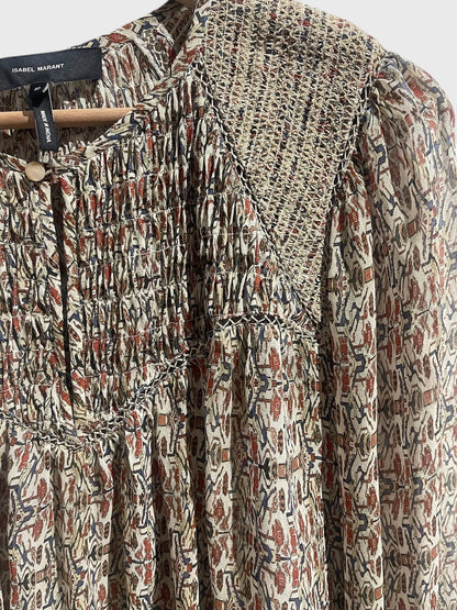 Blouse Isabel Marant imprimée T.40