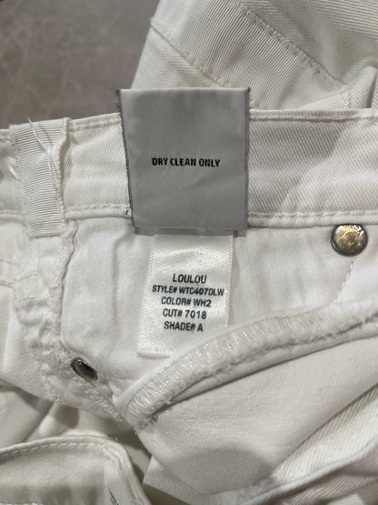 Jeans Hudson blanc T.26