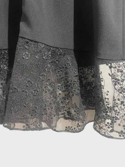 Robe Carven noire T.38