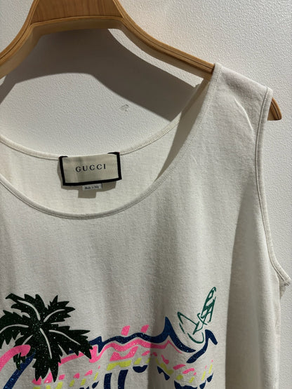 Débardeur Gucci blanc T.XS