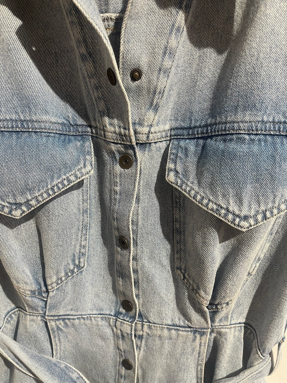 Robe Nanushka en jeans T.S