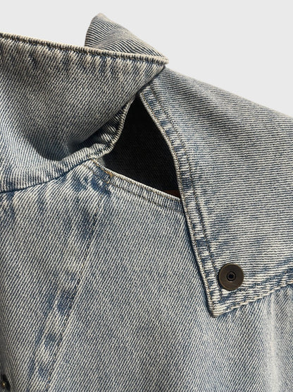 Robe Nanushka en jeans T.S