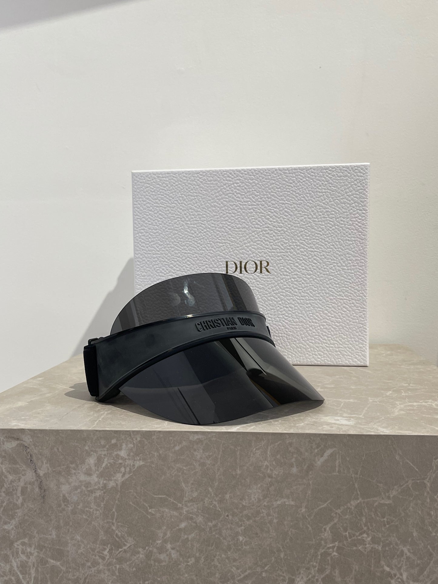 Visière Dior noire NEUVE